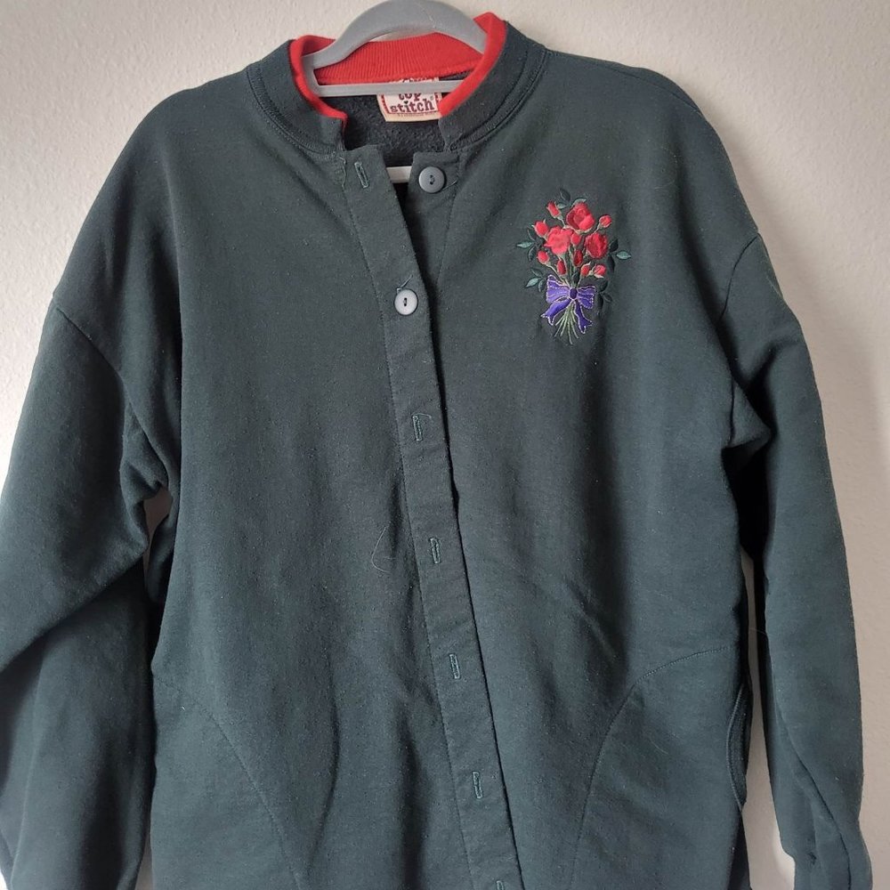 Vintage Top Stitch Women's cardigan